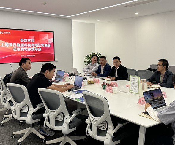 上海采日能源领导莅临多多28注册入口科技考察储能消防合作 上海采日能源领导莅临多多28注册入口科技考察储能消防合作